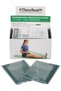 Professional Latex Resistance Bands For Upper and Lower Body Exercise, Physical Therapy, Lower Pilates, At-Home Workouts, and Rehab, 5 Foot, 15 Count, Green, Heavy, Intermediate Level 1