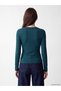 Zero Roba Collar Women's Ribbed Body for Style Seekers from Uzg Store - 5