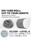 Resistance Tubes, Professional Latex Elastic Tubing for Full Body, Core Exercise, Physical Therapy, Pilates, at-Home Workouts, Rehab, 100 ft, Silver, Super Heavy, Advanced Level 2 - 2