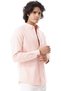 Mens Candy Stripes Pattern Turn Down Collar Modern - 2
