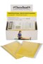 Professional Latex Resistance Bands For Upper and Lower Body Exercise, Physical Therapy, Lower Pilates, At-Home Workouts, and Rehab, 5 Foot, 15 Count, Yellow, Thin, Beginner Level 2
