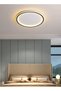 مصباح سقف دائري بتصميم بسيط بتقنية LED (قطر 50 سم، ثلاث درجات حرارة لونية 3000-6000 كلفن) فائق النحافة - 7