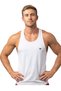 MuscleHustle Mens Tank Top - White - 7