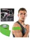 Kinesiology Tape Standard Roll, Green/Yellow Print, 2 Inch X 16.4 Feet