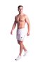 SprintHint - Mens 2-in-1 Shorts - White - 6