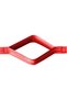 CLX Medium Resistance Bands 25 Yard Bulk Roll in Dispenser Box, Red - 3