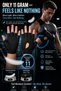 Fingerless Gym Gloves for Men and Women, Ultra-Light Breathable Workout Gloves with Silicone Gel Palm Grip and Wrist Strap, Smartwatch Friendly, for Weightlifting, Cycling and Fitness, Black - 8