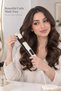 Flat Wide Plate Hair Straightener, Cream White Rose Gold Flat Iron, Ergonomic Handle for Easy Operation - 4