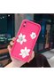 حافظة من السيليكون باللون الأحمر الوردي متوافقة مع هاتف iPhone X/XS، حافظة مقاومة للصدمات لحماية الكاميرا - 3