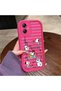 Samsung Galaxy A04E Compatible Pink Red Silicone Snoopy Pattern Case Shockproof Camera Protection