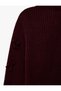 Bow-Tie Long Sleeve Crew Neck Knitwear Sweater - 4