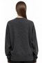 Women's Soft Textured Oversized Knitwear Sweater - 4