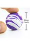 30 Pcs Bouncy Balls Bulk Mixed Pattern High Bouncing Balls (25 mm) - 2