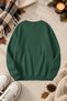 Unisex Printed Crew Neck Sweatshirt - 2