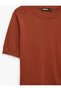 Viscose Regular Fit Short Sleeve Crew Neck Knitwear Sweater - 8