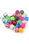 30 Pcs Bouncy Balls Bulk Mixed Pattern High Bouncing Balls (25 mm) - 3