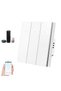 WIFI Smart Light Switch, Push-button Light Switch, No Neutral Required, LED Backlight, Works with Al - 7