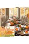 Light up Fall Pumpkin Halloween Pumpkin Decorations Autumn Thanksgiving Pumpkins with LED Lights for Decorating for Desk Table Decor Indoor Garden Indoor Outdoor Decorations, Plastic - 7