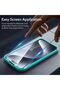 3 Pack for iPhone 15 Pro Screen Protector, Align Frame - 8
