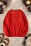 Unisex Printed Crew Neck Sweatshirt - 2