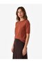 Viscose Regular Fit Short Sleeve Crew Neck Knitwear Sweater - 2