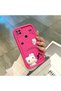 Redmi 9C/10A Compatible Pink Red Silicone Kitty Case Shockproof Camera Protection - 4