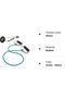 Professional Latex Resistance Tubes with Handles For Full Body Exercise, Physical Therapy, Lower Pilates, At-Home Workouts, Portable Fitness, Toning Workouts, and Rehab, Soft Handles - 7