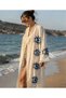 Eye-Patterned 100% Cotton Kimono - 2