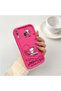Samsung Galaxy A20/A30 Compatible Pink Red Silicone Snoopy Pattern Case Shockproof Camera Protection - 2