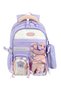 Imported Luxury Waterproof Fabric 26902 Kawai Primary School Bag for Girls with Flower Accessories and Pen Holder as a Gift - 4