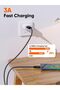 كابل شحن ونقل بيانات USB3.2 Gen2 A إلى USB C بسرعة 10Gbps بطول 3.3 قدم - 5