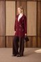 44390 - Stylish and Comfortable Felt-Polyester Buttoned Women's Knitwear Long Cardigan with Embroidery Detail - 6