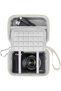 حافظة كاميرا لـ Canon PowerShot G7 X Mark III / G7X Mark II، باللون الأبيض