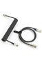 كابل USB C ملفوف C01PRO للوحة المفاتيح الميكانيكية للألعاب