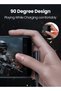 كابل USB C إلى USB C، 3 قطع، كابل من النوع C بقوة 60 واط (طول 1 قدم، أسود) - 2