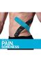 Kinesiology Tape Standard Roll, 2 Inch X 16.4 Feet- Black/White - 2
