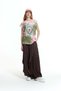 Pink Khaki Batik Printed T-Shirt 19153 - 3