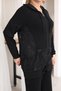 Plus Size Premium Quality Lace and Sequin Embroidered Suit - 3