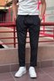 Men's Waist Elastic Polyviscose Summer Trousers - 4