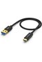 كابل كيبل كرييشن بطول 1 قدم من نوع USB C إلى A، USB 3.2 الجيل الثاني، 10 جيجابت في الثانية، 3 أمبير، كابل نقل بيانات سريع - 2
