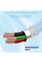كابل USB C ملفوف C01UM للوحة مفاتيح الألعاب مع إضاءة RGB - 3