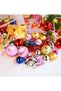 30pcs Balls Ornaments,Shatterproof Tree Hanging Balls,Glitter Plastic Tree Baubles,Balls Set for Decorate Trees/Wedding/Home Party/Holiday (Pink) - 8