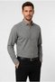 Black Dynamic Fit Slim Fit Button-Down Collar Long Sleeve 50% Cotton Shirt