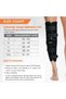 Vissco Knee Stabilizer Brace - 19 Inch Long Leg Immobilizer with Firm Support for Osteoarthritis, ACL/PCL Post-Surgical Recovery, Joint Injury, Patella Dislocation & Pain Relief - Black - 6