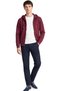 Men's Doubleface Hooded Zipper Sweatshirt Axis - 4