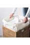 BRANÄS Laundry basket with lining - rattan 80 l - 2