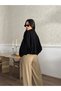 Women's Epaulet Suede Bomber Jacket - 7