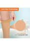 Medical Compression Stockings - Class 2 (Knee Length)|Stocking to Improve Blood Circulation, Varicose Vein, Swollen, Aching Legs, Pain Relief, Edema Can Be Used By Men & Women -XXL (Beige) - 2