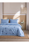 Stanp Embroidered 100% Cotton 4 Piece Double Duvet Cover Set - 2