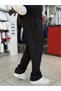 Black Panda Fabric Pipe Leg Sweatpants Mrk-2875 - 5